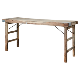 Unique Bord trä fällbara ben