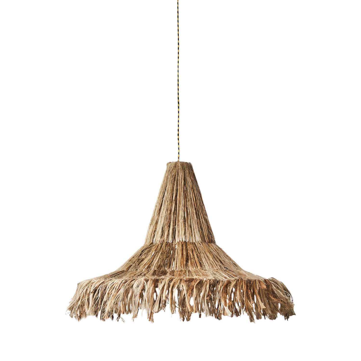 Nest Lampskærm L Natur