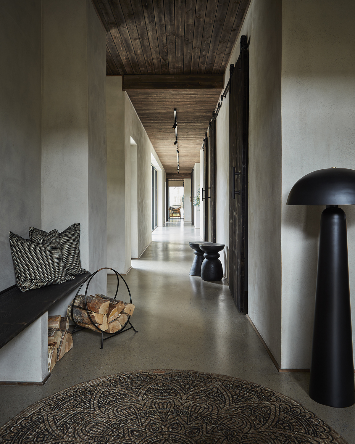 Golvlampa Svart - Fungi - Billede 2