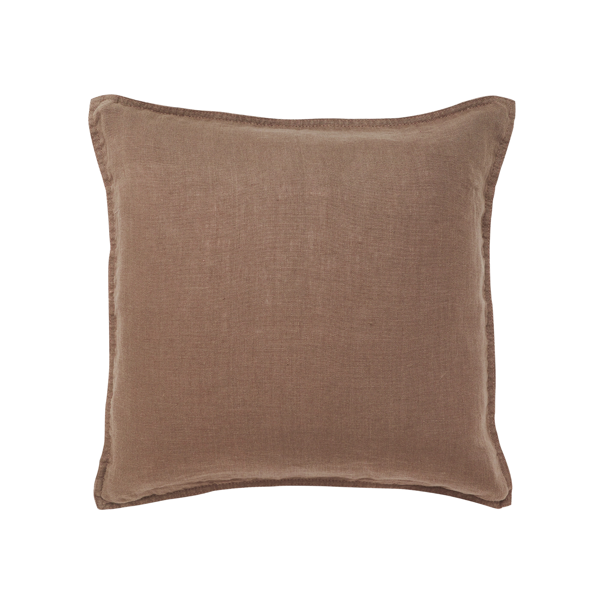 Julie Kuddfodral Linne Mocca 60X60