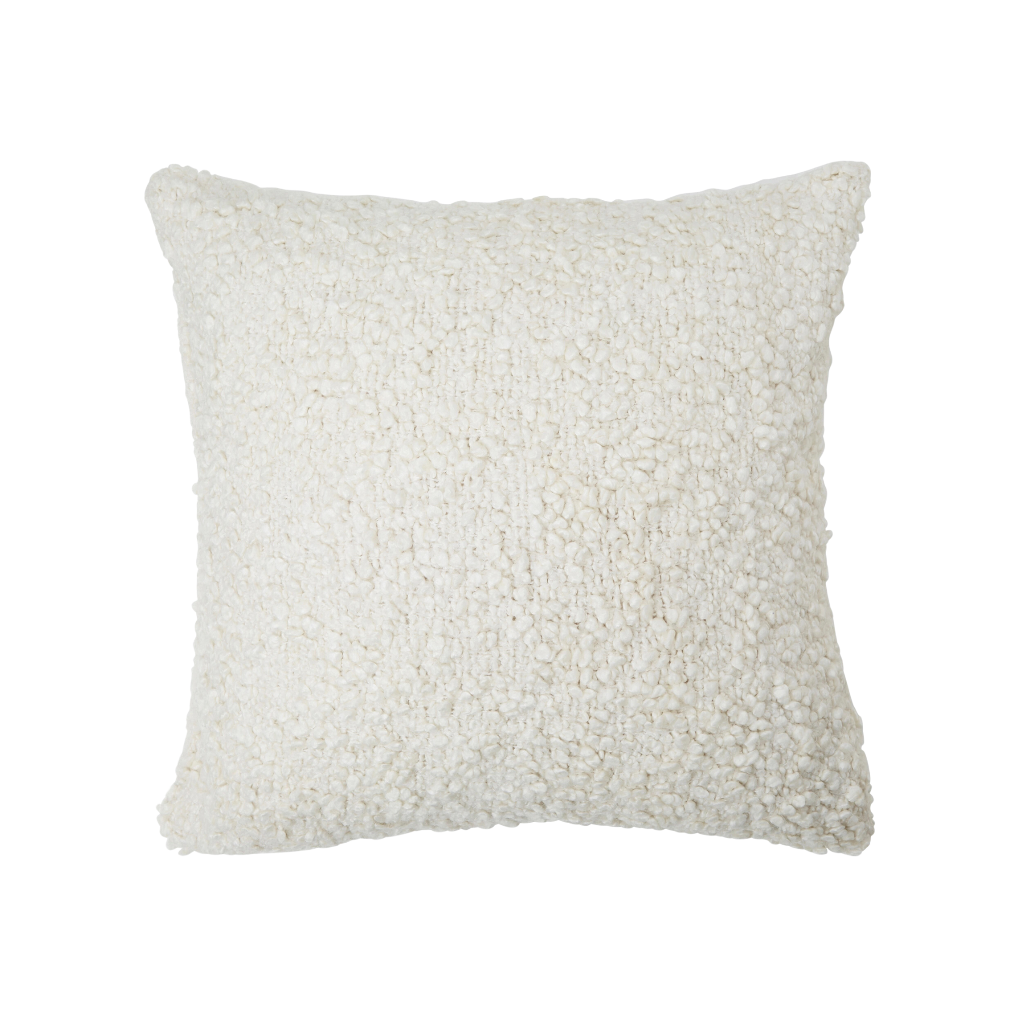 Nalia Kuddfodral Ullmix offwhite 50X50