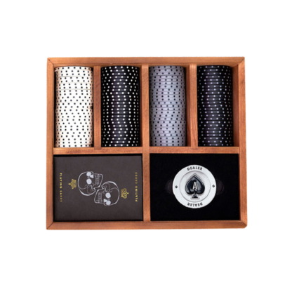 Träspel pokerset