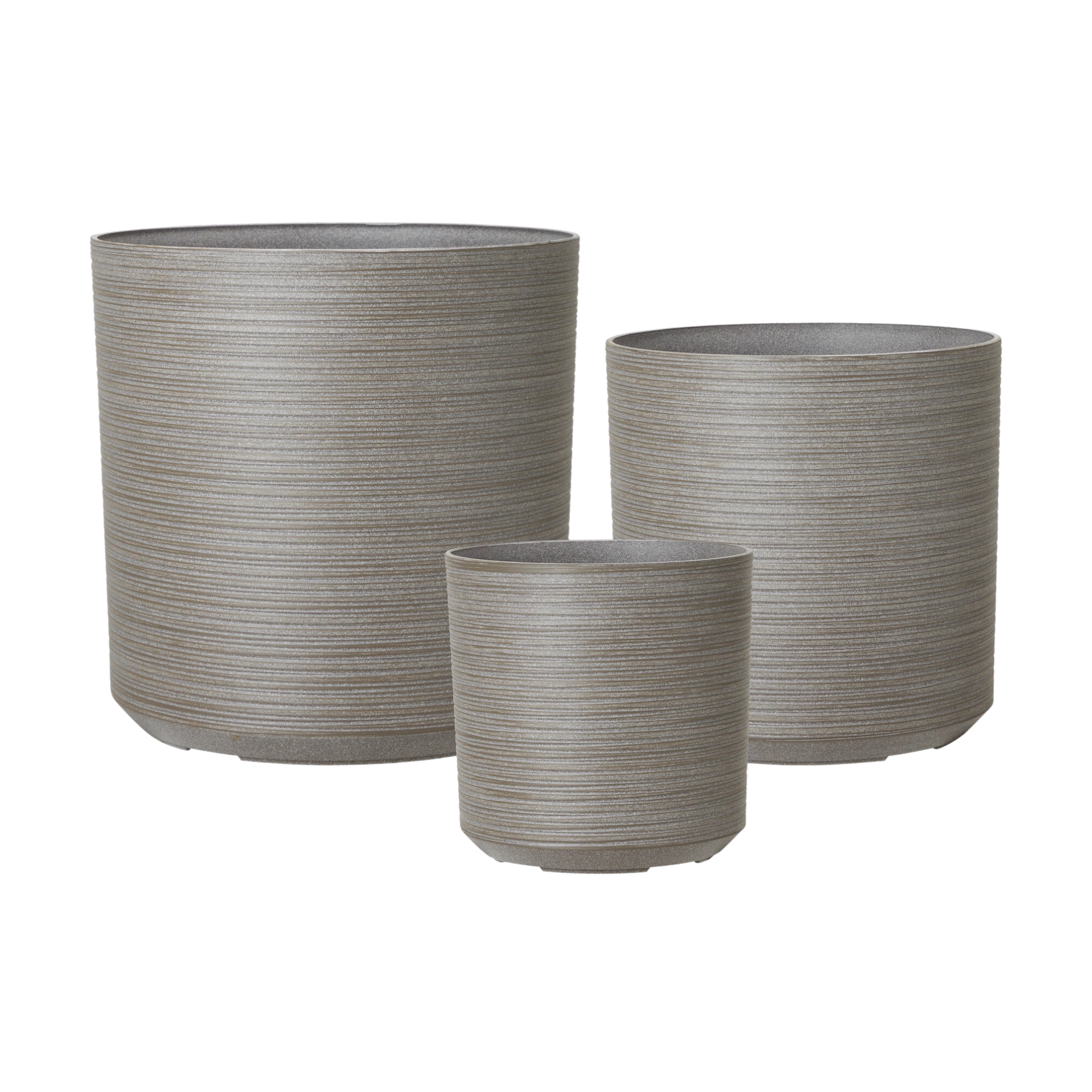 Leona Kruka Brunmelerad Plast S/3