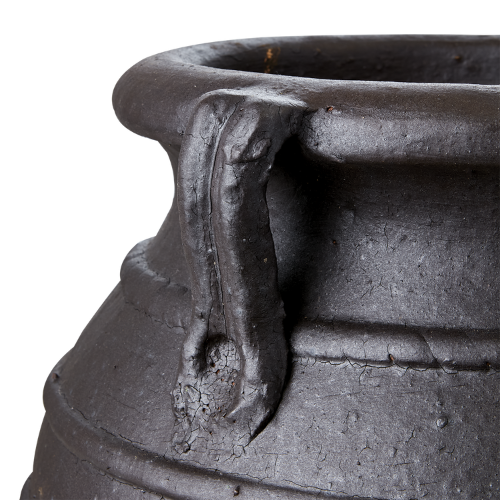 Handgjord Urna i Stengods (Svart) S – Goliat - Bild 2
