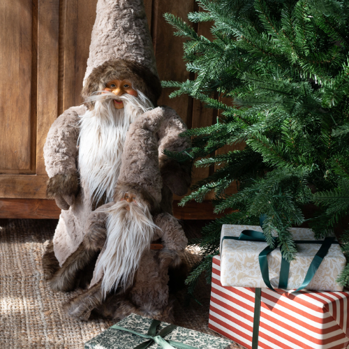 Klassisk Tomte med luva och skägg - August 43cm - Bild 2