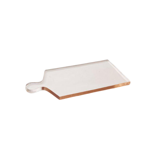Lyxig Serveringsbricka i Glas (Rosé S) - Pure