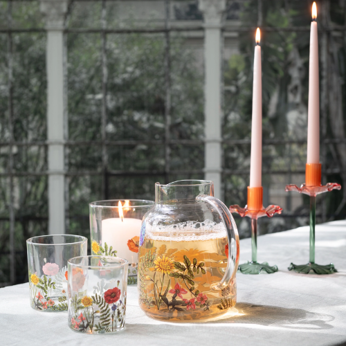 Färgglada Ljusstakar i Glas - Leonora - Bild 3