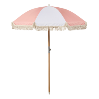 Somrigt Parasoll Rosa/vit - Valetta