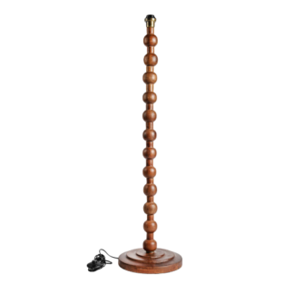 Golvlampa Träklot Mörkbrun - Spheres
